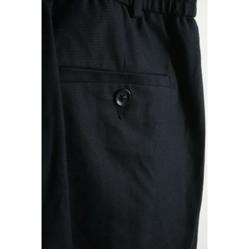 New Kenneth Cole Techni-Cole Men's 42 x 33 Navy Blue Micro‎ Check Suit Pants